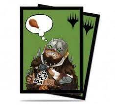 Ultra PRO Chibi Collection Garruk - I'm Starving! Standard Deck Protector sleeves 100ct for Magic